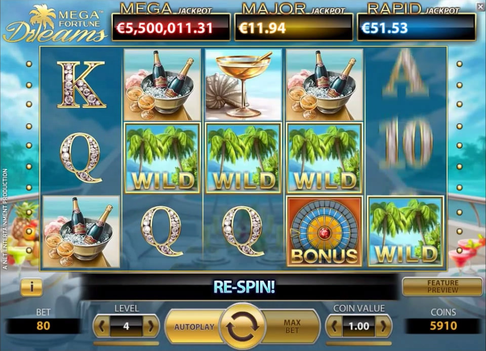 mega fortune online slot